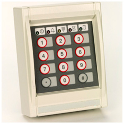 AMAG Symmetry S840-KP keypad proximity reader