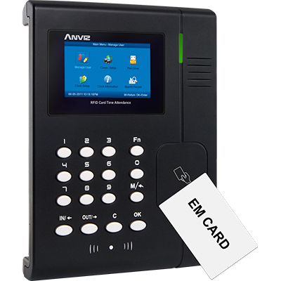 Anviz Global C2C standalone RFID time attendance device