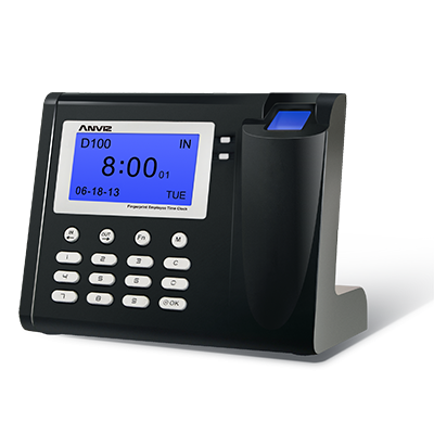 Anviz Global D100 fingerprint time attendance system