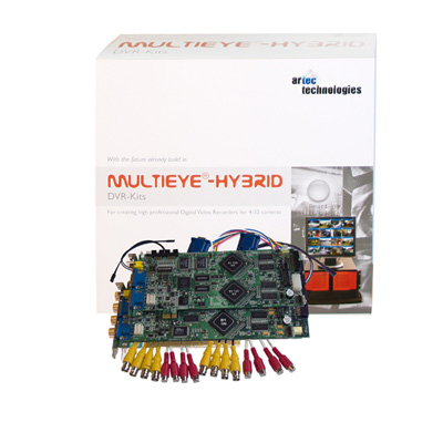 artec 16200/8 MULTIEYE®-HYBRID DVR kits