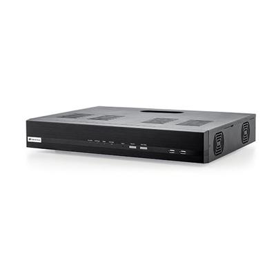 Arecont Vision 8 or 16 channel Network Video Recorder with built-in PoE switch