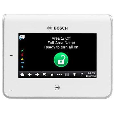 Bosch B942W white touch screen keypad