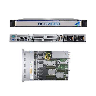 BCDVideo BCD104-EVS 1U 4-bay rackmount video recording server