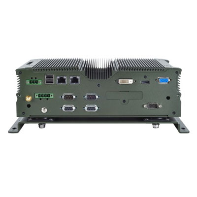 BCDVideo BCD-RGD-5570-7C fanless in-vehicle computer with Intel Core i7-2655LE processor