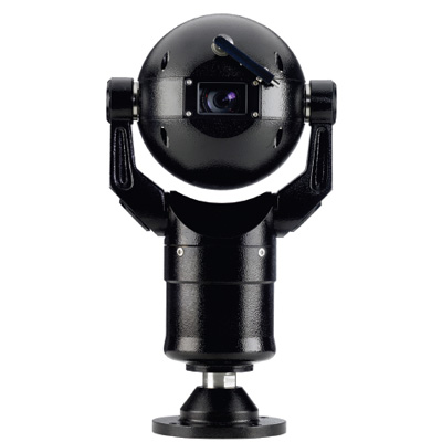 Bosch MIC400ALBUW13618P  MIC 400 series black CCTV dome camera with 18x zoom