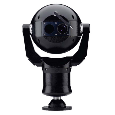 Bosch MIC412TIBUW13636P dome camera with dual thermal/optical operation