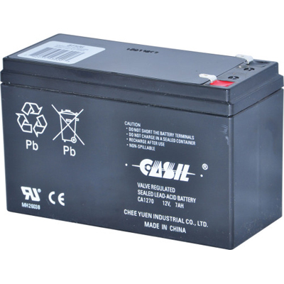 Altronix BT126 Rechargeable Battery, Sealed lead acid (SLA), 12VDC, 7AH