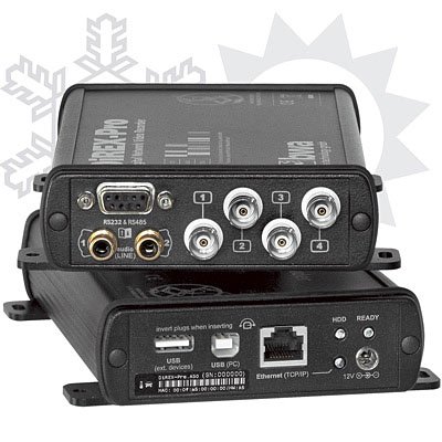 DiREX-Pro.A30 from BWA – environmentally toughened, 4-port encoder with integrated DVR