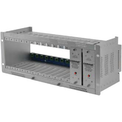 ComNet C2 rack mount card cage with redundant power supply