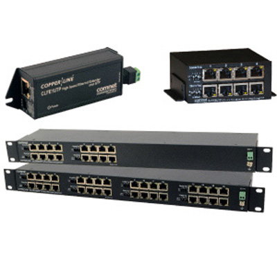 Comnet CLFE(X)UTP ethernet over UTP/twisted pair extender