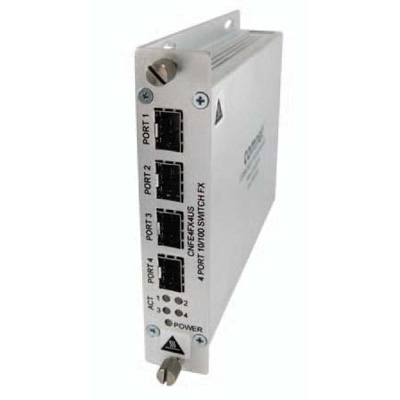 ComNet CNFE4FX4US 10/100 Mbps Ethernet 4 port unmanaged switch