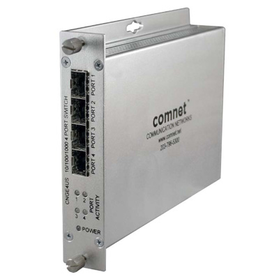 ComNet CNGE4US 10/100/1000 Mbps 4 Port Ethernet unmanaged switch