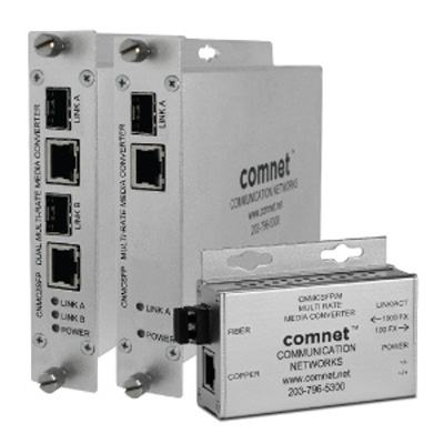 ComNet CNMCSFPPOEM Mini 10/100/1000Mbps ethernet media converter