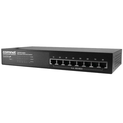 ComNet CWFE8TX8MS commercial grade 8 port managed Ethernet switch