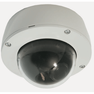 Dedicated Micros DM/CMVU-VDN dome camera suitable for indoor or outdoor use