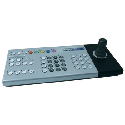 Dedicated Micros DM/DVPB/CON telemetry transmitters and controllers with remote IP enabled keyboard