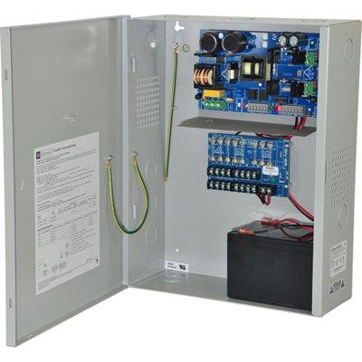 Altronix eFlow102NX8 Power Supply Charger, 8 Fused Outputs, 12VDC @ 10A, Aux Output, FAI, LinQ2 Ready, 115VAC, BC400 Enclosure