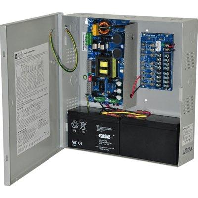 Altronix eFlow104N8V Power Supply Charger, 8 Fused Outputs, 24VDC @ 10A, Aux Output, FAI, LinQ2 Ready, 220VAC, BC300 Enclosure