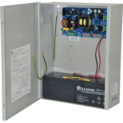 Altronix eFlow104NX Power Supply Charger, Single Output, 24VDC @ 10A, Aux Output, FAI, LinQ2 Ready, 115VAC, BC400 Enclosure