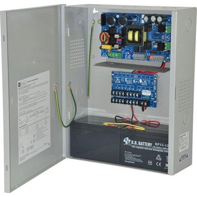 Altronix eFlow104NX8D Power Supply Charger, 8 PTC Class 2 Outputs, 24VDC @ 10A, Aux Output, FAI, LinQ2 Ready, 115VAC, BC400 Enclosure