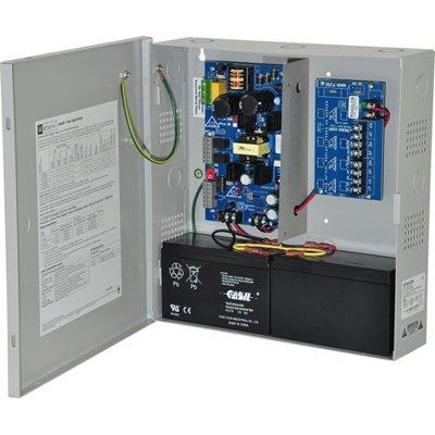 Altronix eFlow3N4D Power Supply Charger, 4 PTC Class 2 Outputs, 12/24VDC @ 2A, Aux Output, FAI, LinQ2 Ready, 115VAC, BC300 Enclosure