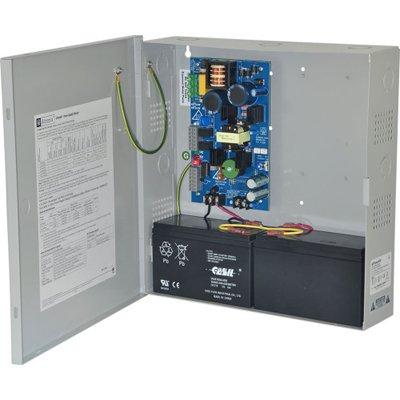 Altronix eFlow4N Power Supply Charger, Single Output, 12/24VDC @ 4A, Aux Output, FAI, LinQ2 Ready, 115VAC, BC300 Enclosure