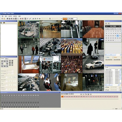 eneo NT-MANAGER CCTV software with multiple search functions