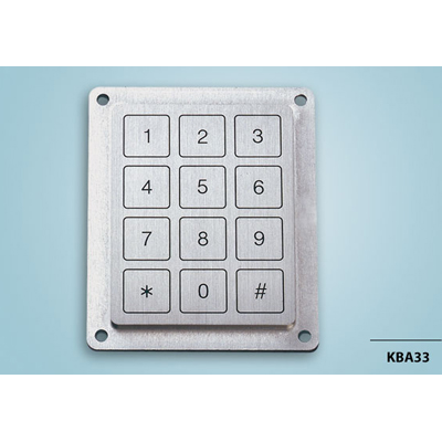 Everswitch KBA33 Piezoelectric keypad from Baran Advanced Technologies