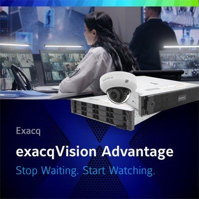 All new exacqVision Advantage with Illustra cameras