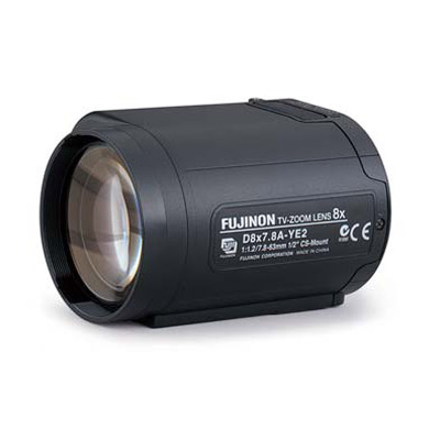 Fujinon D8x7.8A-V42 - a video auto iris zoom lens from Fujinon, focal length 7.8 ~ 63 mm