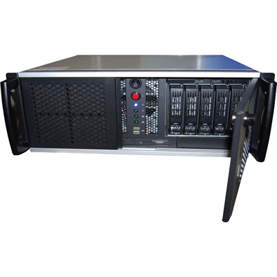 Ganz ZNS-CSR32NVR/3TB network video recorder with 32 real time video streams recording capability
