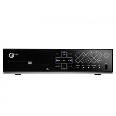 Genie CCTV Limited EDVRH4/500  - 4 Channel Touch Panel Triplex DVR with DVD-RW