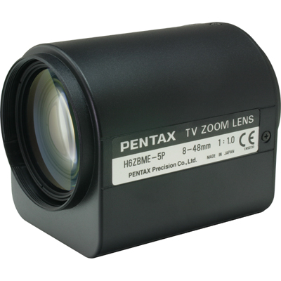 Geutebruck MZ8/48AI-DC-IR-PT motorized zoom IR-coated lens.