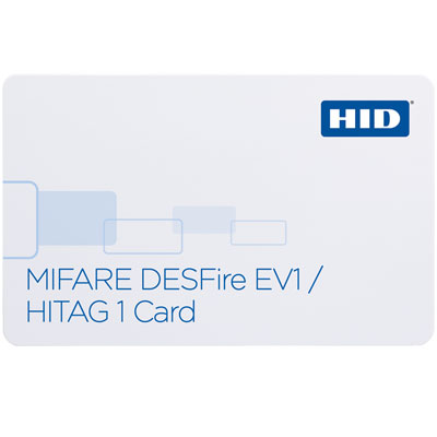 HID 1451x MIFARE DESFire EV1 + HITAG1 Card with Secure identity object support