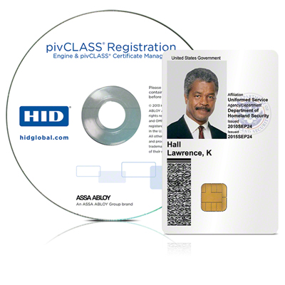 HID pivCLASS Registration Engine software