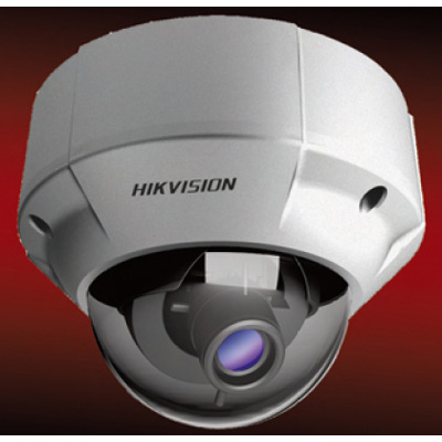 Hikvision DS-2CD752MF-FB IP dome camera with MPEG-4 dual stream real time video compression