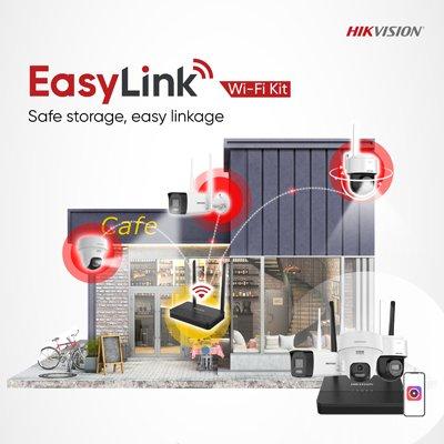 Hikvision EasyLink Wi-Fi Kit - Safe Storage and Easy Linkage