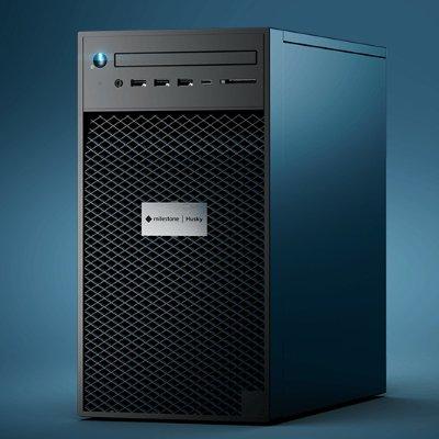 Milestone HE350T-16TB Husky IVO 350 Tower, Win10, 16TB