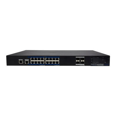 eneo IAR-7SG1016MMA Gigabit Switch, Managed