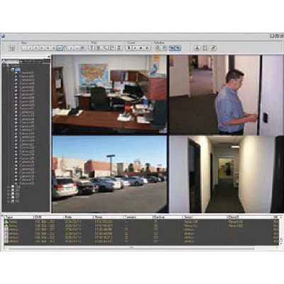 IDTECK iDWATCH IAD PRO I/II CCTV software with integrated monitoring of video surveillance and access control