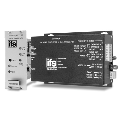 IFS VT4930WDM video transmitter / data transceiver