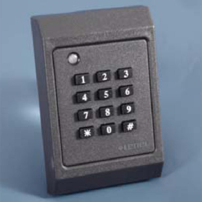 Lenel LenelProx LPKP-6840 is a combination keypad and switchplate proximity reader