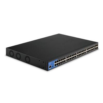 BCDVideo LGS352MPC Linksys 48-Port Managed Gigabit PoE+ Switch - 740W