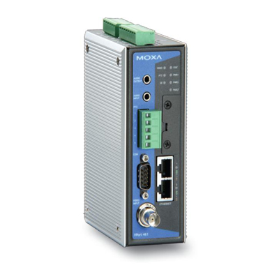 MOXA VPort 461 1 channel video server with advanced network security