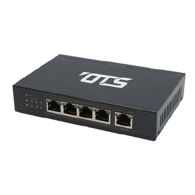 OT Systems EC5100P unmanaged 4-port 10/100Base-TX (PoE) Ethernet switch