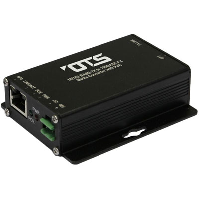 OT Systems ET1111P-B industrial Ethernet media converter