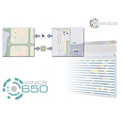 Panasonic WINICS 650 GUI control software with custom mapping and controller integration