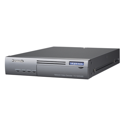 Panasonic WJ-GXD400 is a multi-channel high-definition video decoder