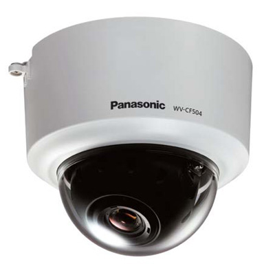 Panasonic WV-CF504 fixed true day / night dome camera with ABS