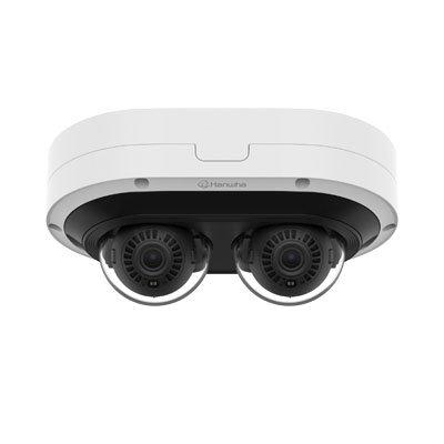 Hanwha Vision PNM-12082RVD 12MP (6MP x 2) multi-sensor IR multi-directional IP dome camera